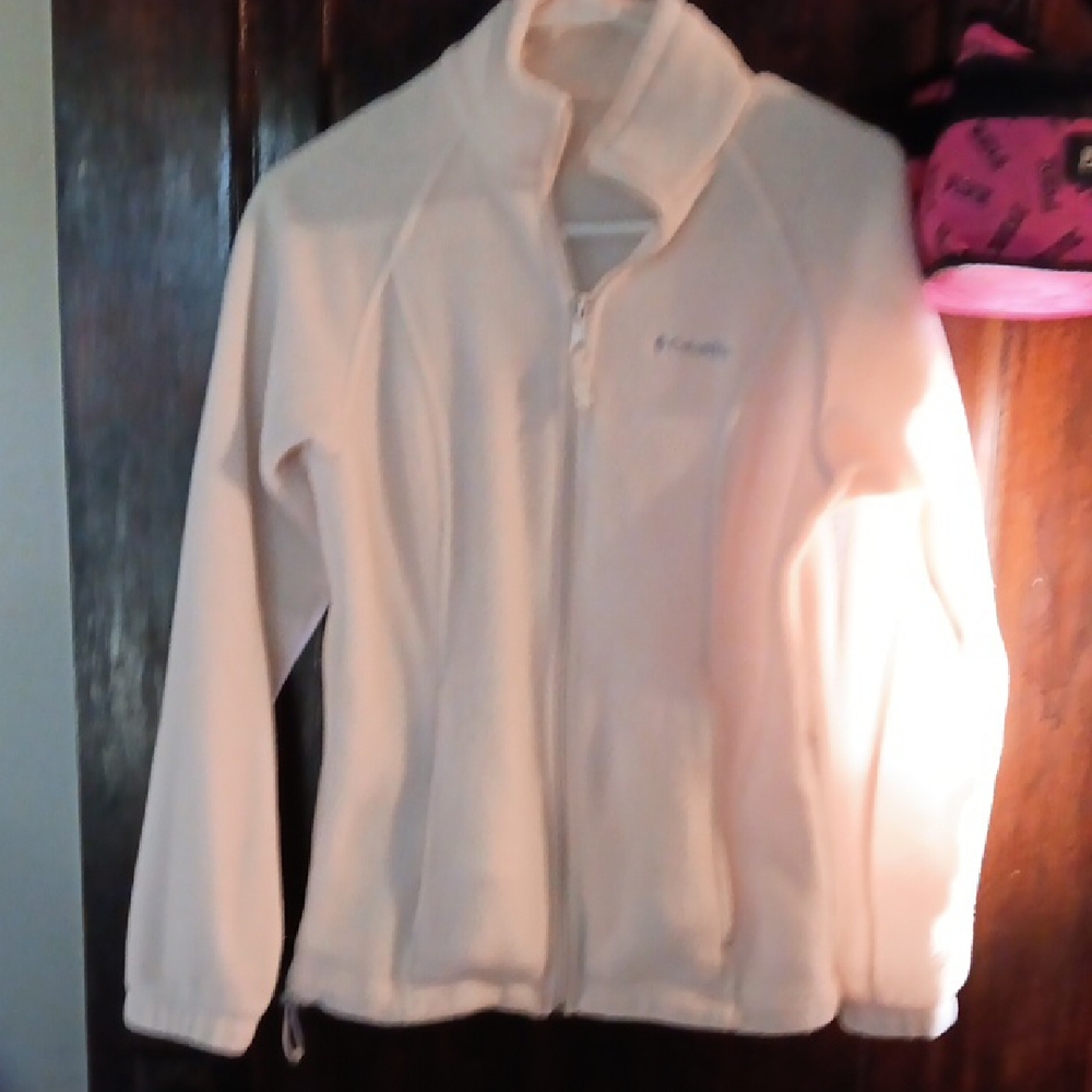 Columbia Cream Full-Zip Jacket